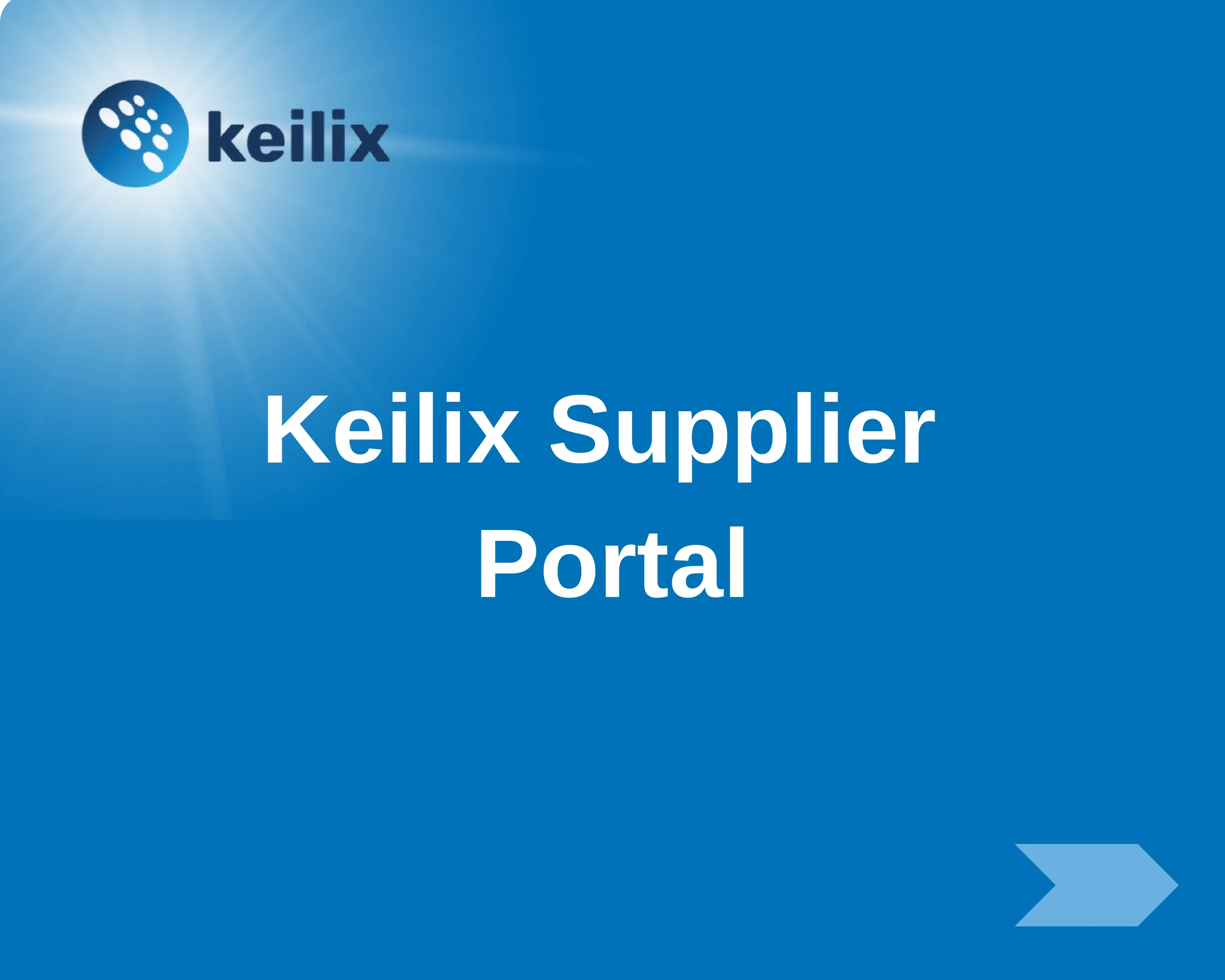 Supplier Portal Title Slide