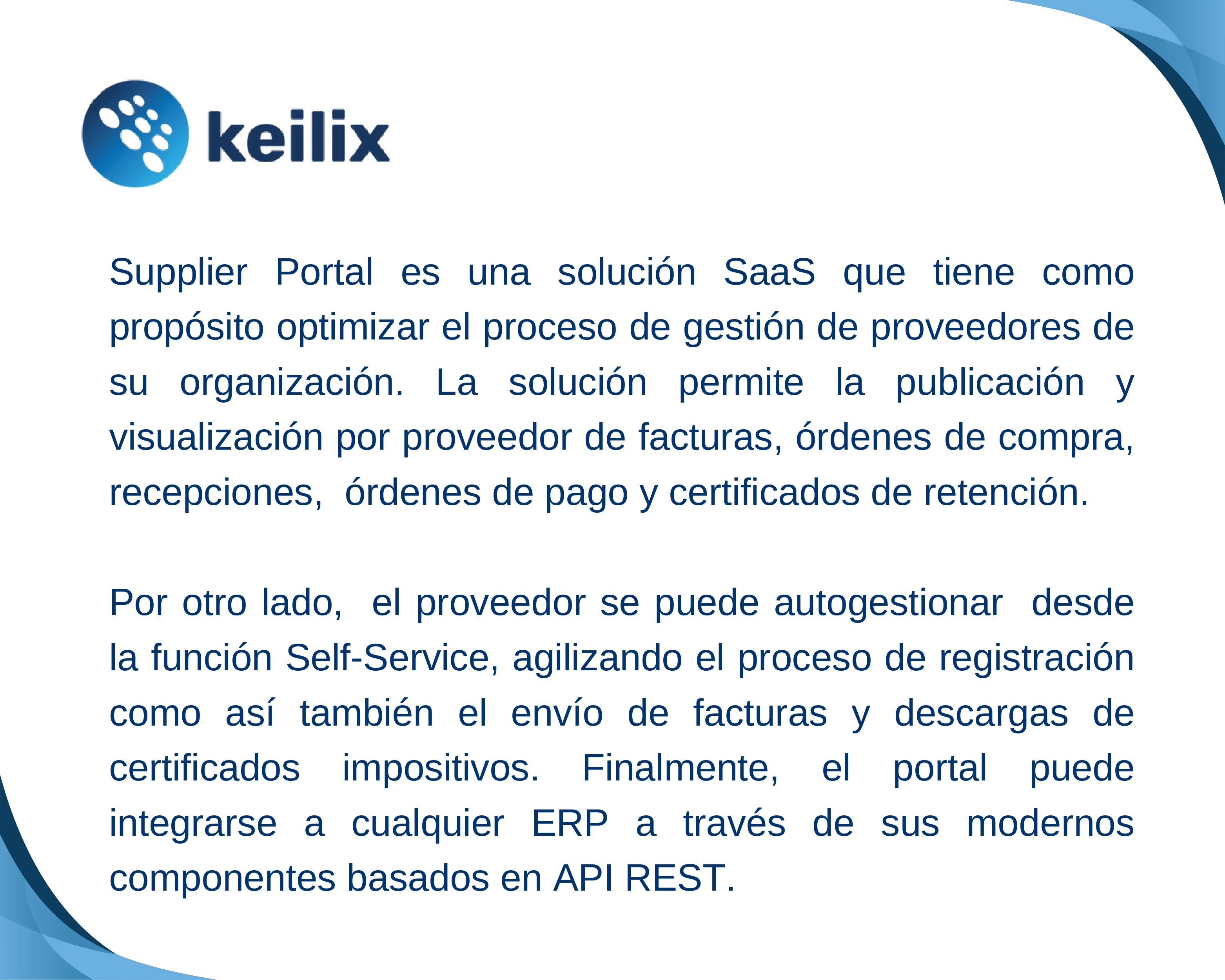 Supplier Portal Slide 1